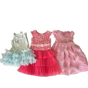 Bundle:‎ 3 Girls’ Special Occasion Dresses – Size 5
